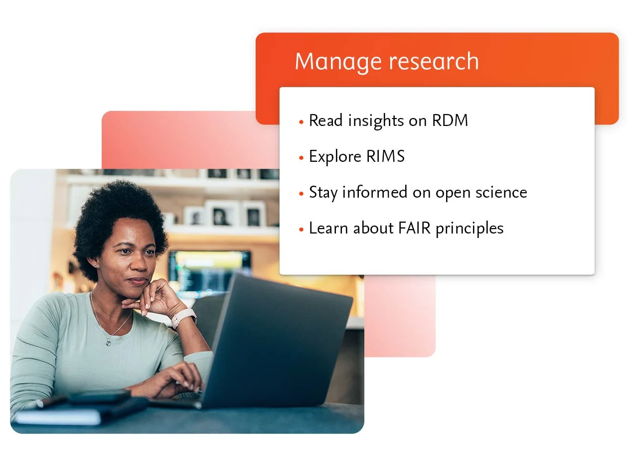 Manage research